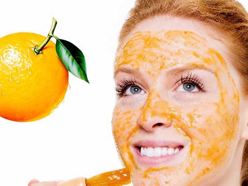ماسک پوست پرتقال و ماست