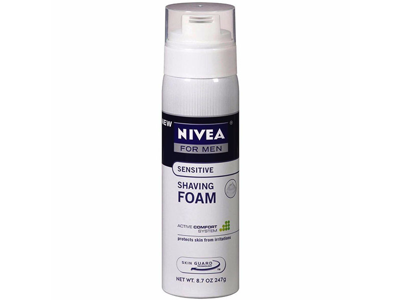 فوم اصلاح مردان Nivea (مخصوص پوست‌های حساس مردان)